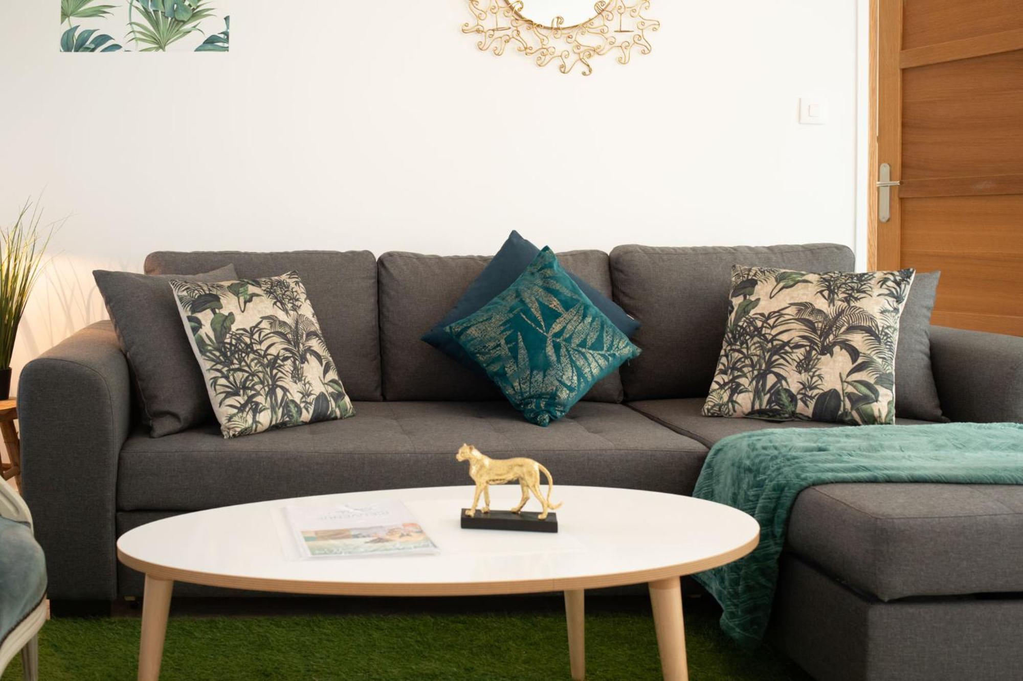 Jungle Appartement Lumineux Plein Centre Boulogne-sur-Mer Exterior foto
